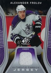 2006-07 SP Game Used Authentic Fabrics Jersey #AF-AF Alexander Frolov